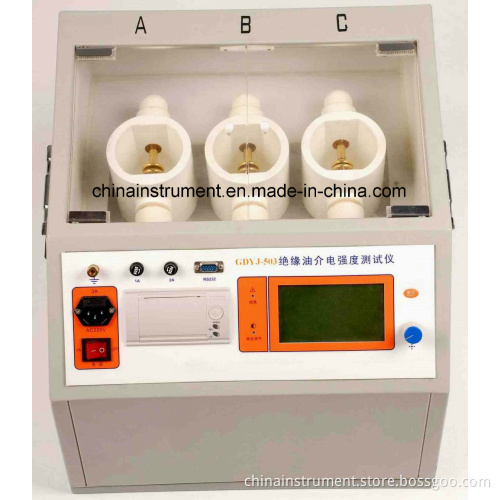 Gdyj-503 Transformer Oil Dielectric Breakdown Voltagetest Set